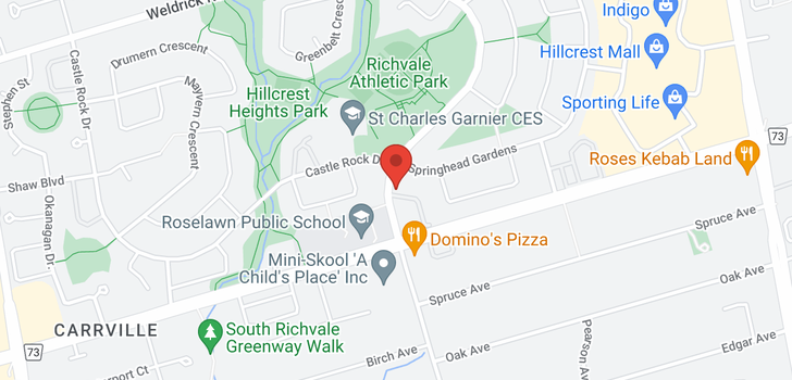 map of #18 -115 AVENUE RD